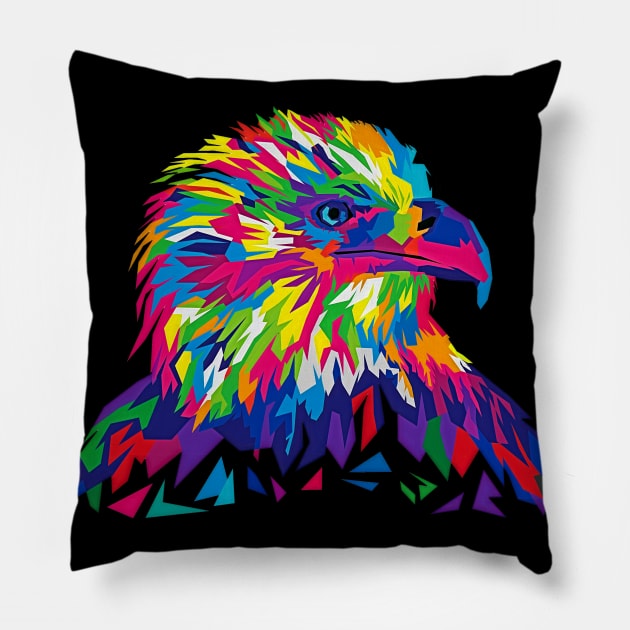 Eagle Hawk Pillow by Emart