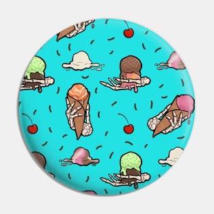 Skeleton Scoops Pin