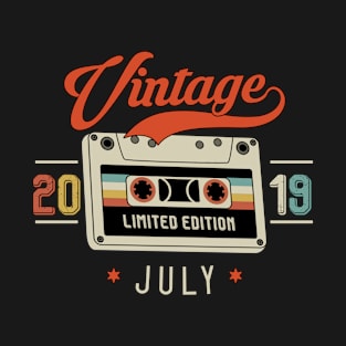 July 2019 - Limited Edition - Vintage Style T-Shirt