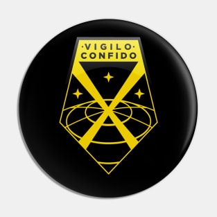 vigilo confido yellow Pin