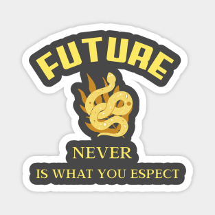 Motivation - Future is never what you espect Magnet