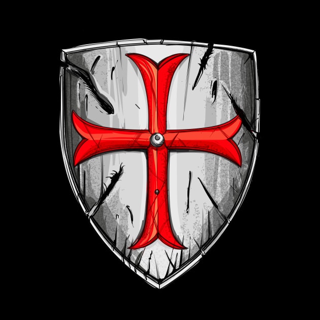 Crusader Shield by blackroserelicsshop@gmail.com