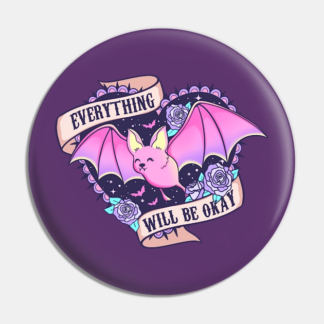 Womens Halloween everything will be ok Pin by Positively Petal Perfect 