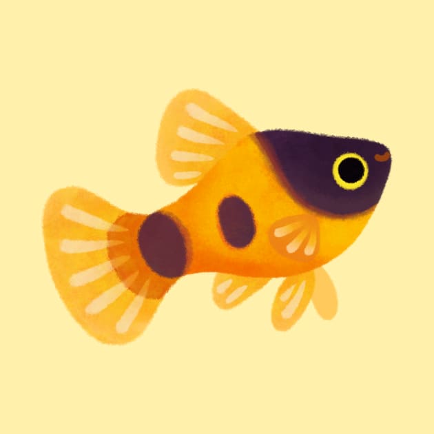 Bumblebee platy by pikaole