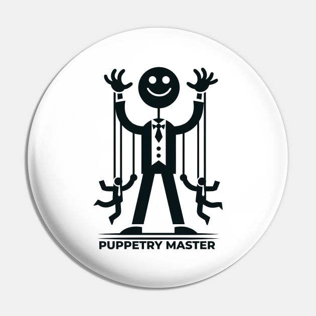 Puppetry Master Pin by ThesePrints