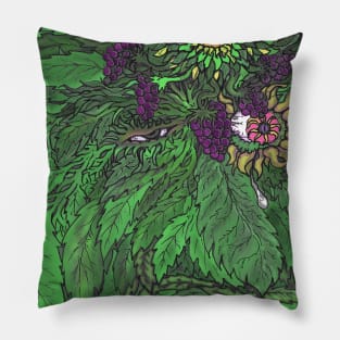 The Green Man Grieves Pillow