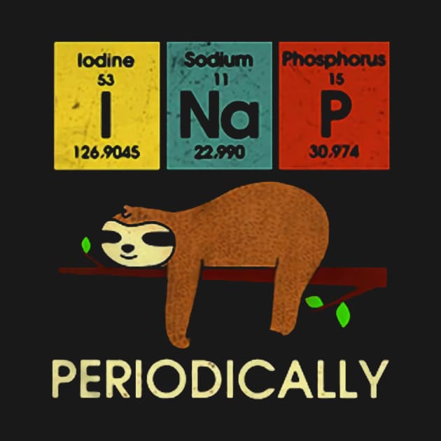 Awesome Science sloth I nap periodically by clarineclay71