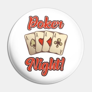 Poker Cards Pin