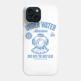 Under Water Deep Sea Diver Phone Case