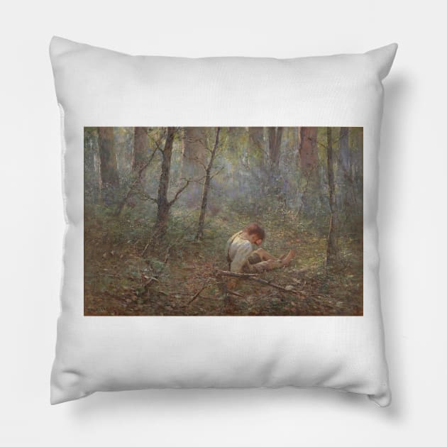 Lost - Frederick McCubbin Pillow by themasters