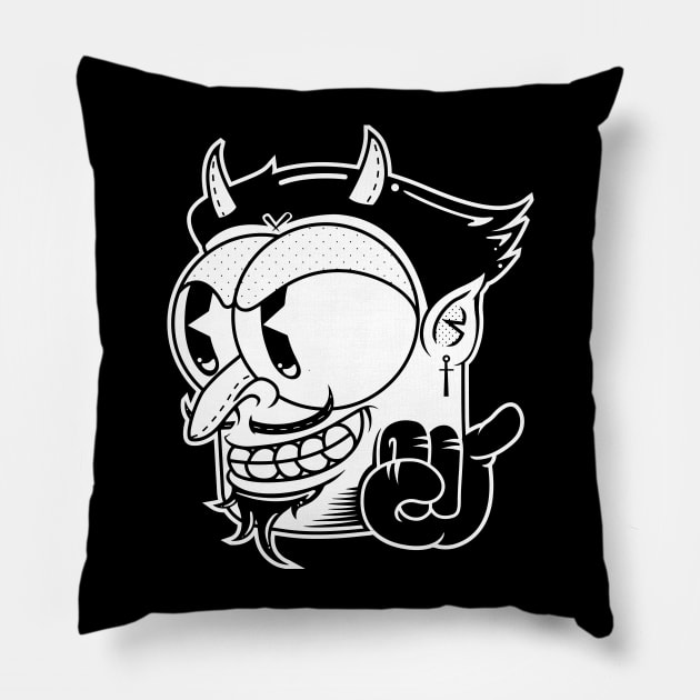 devil Pillow by Mactivo