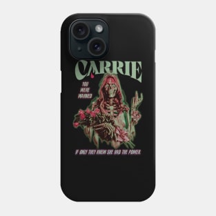 Carrie, Classic Horror. (Version 1) Phone Case