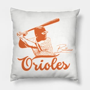 orioles baseball Pillow