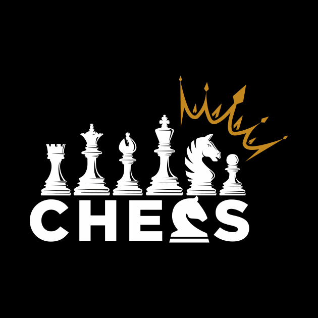 Chess T-shirt by CoolFuture