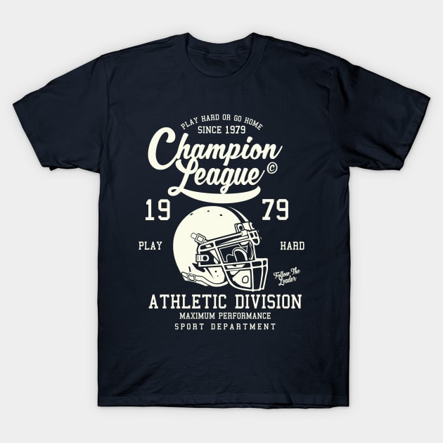 Football Champion League T-shirt design