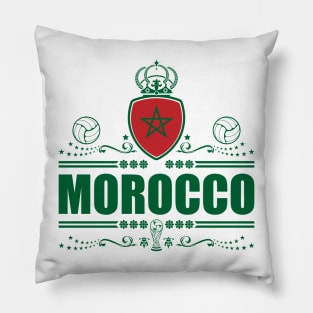 MOROCCO FOOTBALL GIFTS | VIGNETTE LINEART Pillow