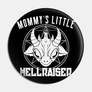 Mommy's Little Hellraiser Pin