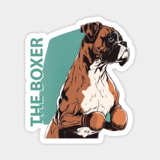 The Boxer Dog Magnet