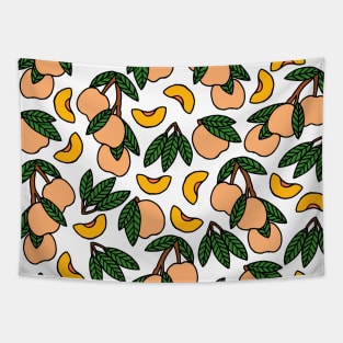 Summer Peaches Tapestry