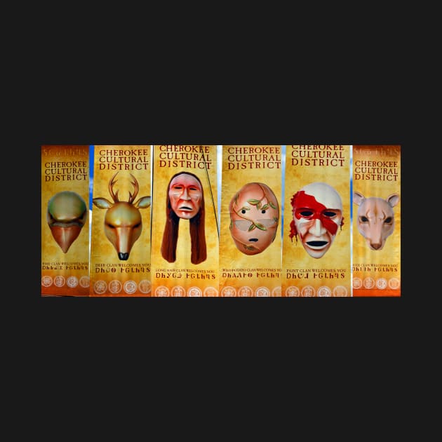 Cherokee Clans welcome banners by dltphoto