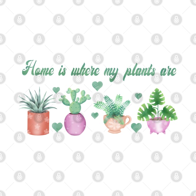 Home is where my plants are by Manxcraft