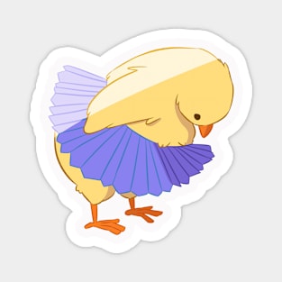 Skirt chicken Magnet