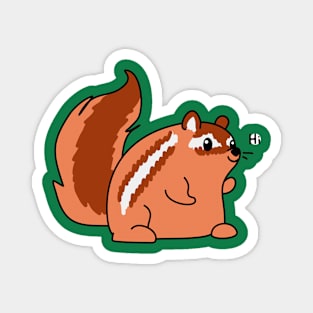 Chipmunk Greetings Magnet