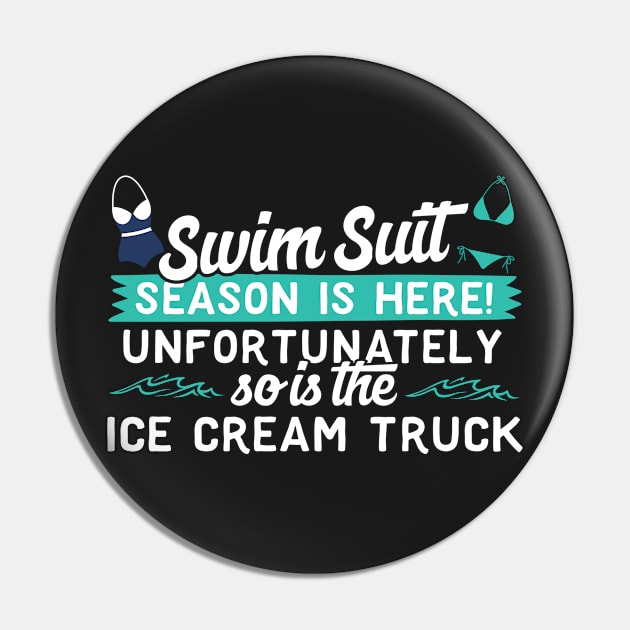 Swim Suit Season is Here and so is the Ice Cream Truck Pin by A Magical Mess