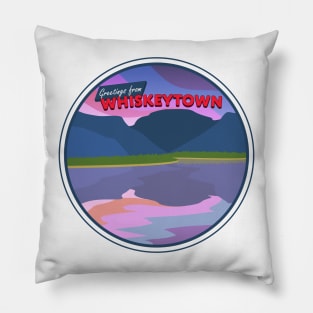 Greetings from Whiskeytown, California Pillow