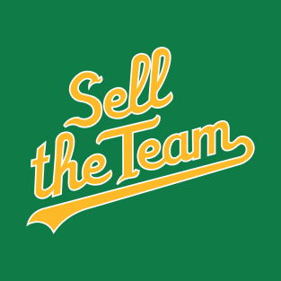 Sell the Team Yellow Script T-Shirt