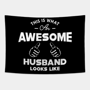 Husband - This is what an awesome husband looks like Tapestry