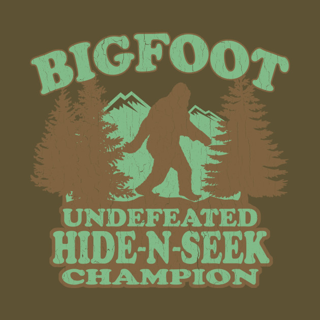 big foot hide n seek