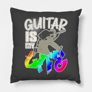 Guitar is my Life: Rock Leap Harmony Pillow