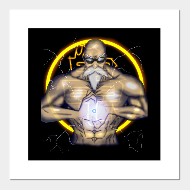 The Old Master Master Roshi Posters And Art Prints Teepublic