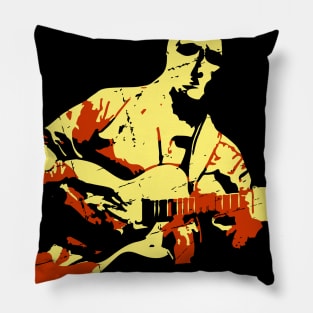 Guitarist Modern Style Pillow