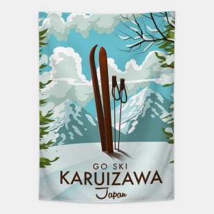 Karuizawa Japan ski Tapestry