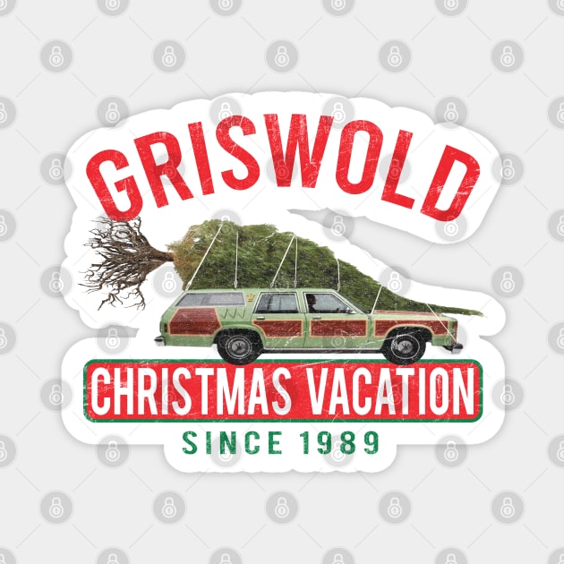 Griswold Christmas Vacation '89 Magnet by Alema Art