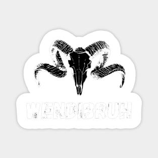 Wendibruh wendigo phrase Magnet