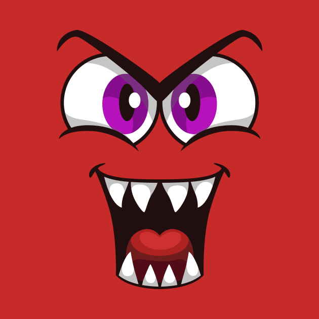 Big angry face by Fun Planet