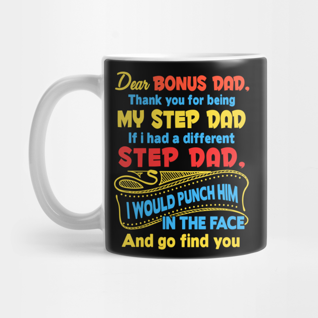 thanks for being my bonus dad