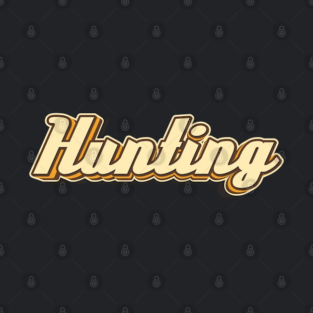 Hunting typography by KondeHipe