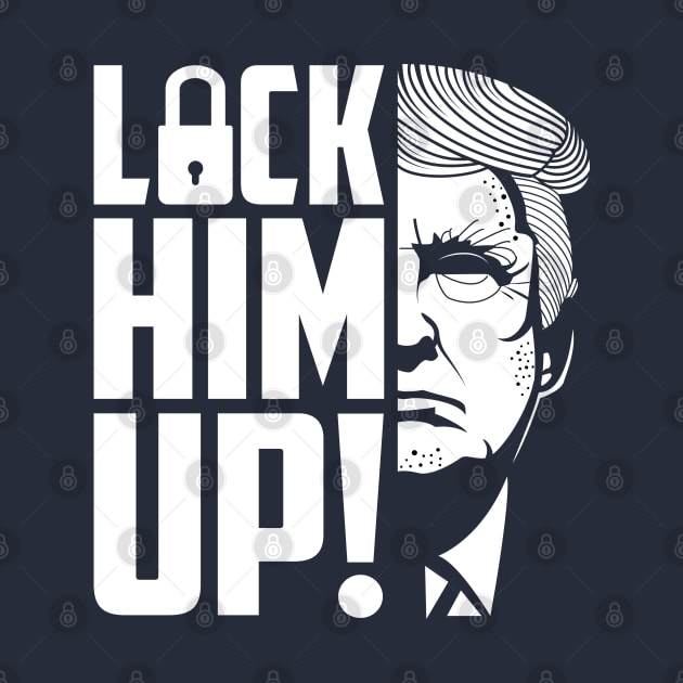 lock him up anti trump by Top Art