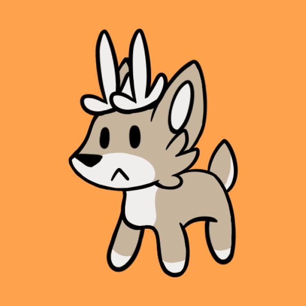 Plush deer by d o r r i a n