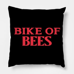 Bike of Bees Animal Collective Nouns Pillow