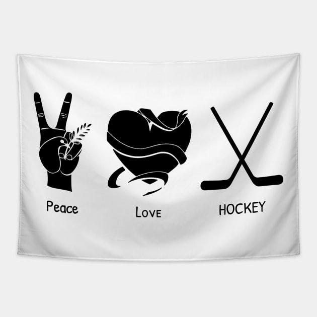 hockey Tapestry by Ojo Dewe