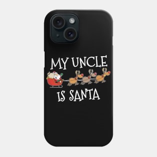 Matching family Christmas outfit Uncle Phone Case