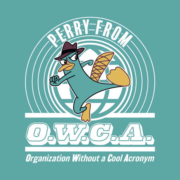 Perry from OWCA (Color - Reverse) by jepegdesign