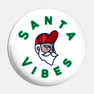 Santa Vibes Pin