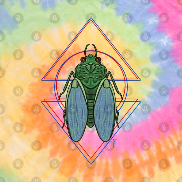 Giant cicada by Chillateez 