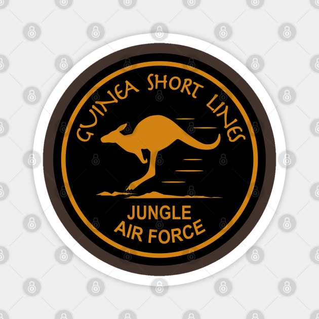WW2 Jungle Air Force - Guinea Short Lines Magnet by TCP